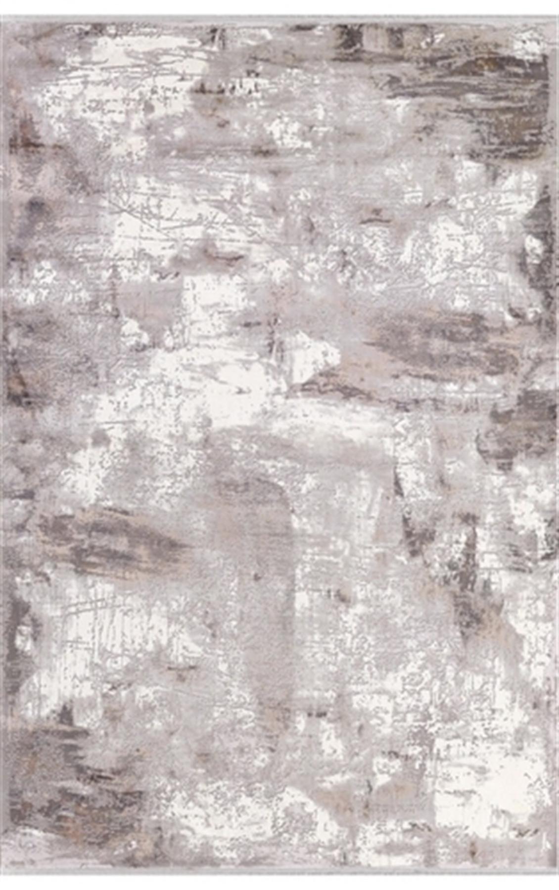 Padişah 31872 Bej 7 mm Akrilik Yıkanabilir İnce Kaymaz Dikdörtgen Makine Dokuma Salon Halısı 160x230 cm