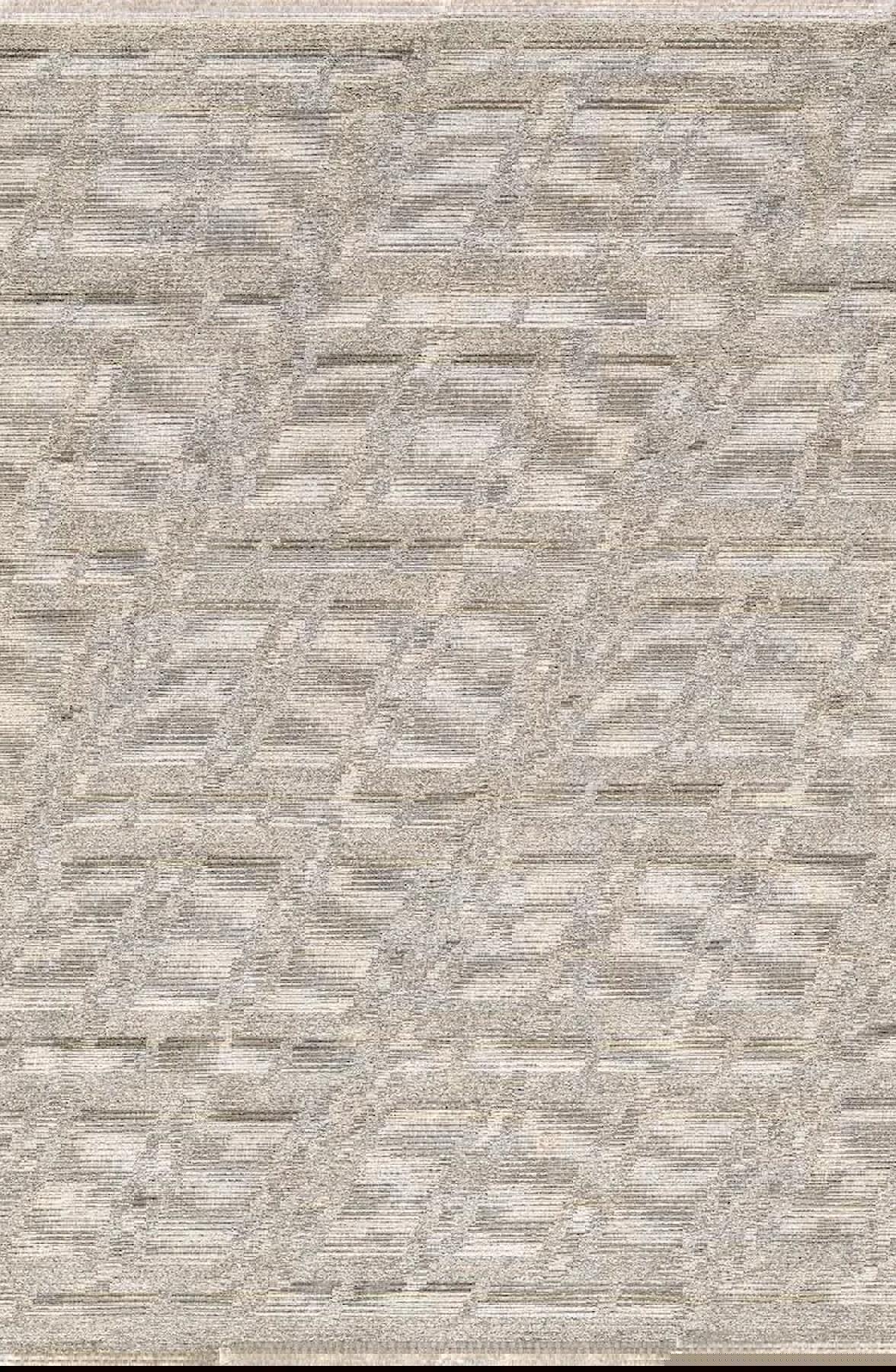 Pierre Cardin Quenta QZ00C Kahverengi 0.8 mm Akrilik Antibakteriyel Yıkanabilir İnce Kaymaz Dikdörtgen Makine Dokuma Salon Halısı 80x300 cm