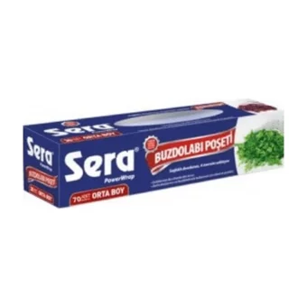 Sera Orta Buz Dolabı Poşeti 70 Adet