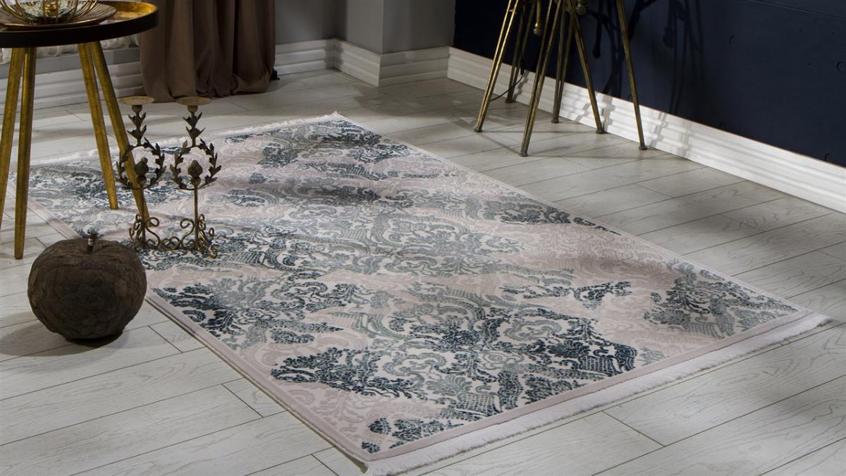 Bellona Masal Krem Dikdörtgen Makine Dokuma Salon Halısı 80x300 cm