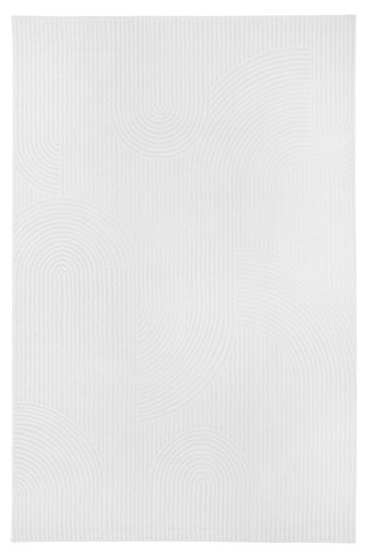 Alpina Home Expression Krem 7 mm Polyester Yıkanabilir İnce Kaymaz Jüt Taban Dikdörtgen Makine Dokuma Salon Halısı 180x180 cm