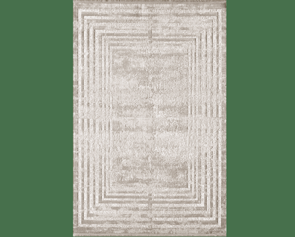 Royal Halı Lootus L014K Krem 10 mm Akrilik Antibakteriyel Yıkanabilir Kalın Kaymaz Lateks Taban Dikdörtgen Makine Dokuma Salon Halısı 100x500 cm