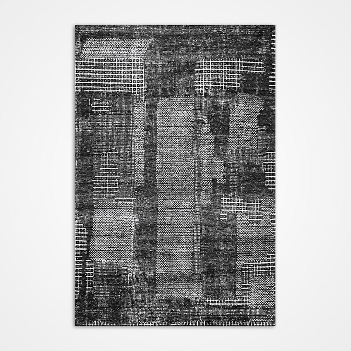 Crea Halı Silver 16604 Krem 6 mm Polyester Toz Tutmaz Yıkanabilir İnce Dikdörtgen Makine Dokuma Salon Halısı 180x280 cm