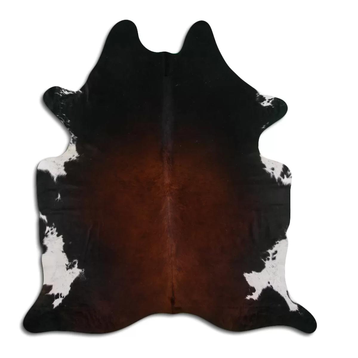 Fiesta Leather Art 103610 Krem 51 mm Deri Toz Tutmaz Yıkanabilir İnce Kaymaz Deri Taban Oval Makine Dokuma Salon Halısı 140x250 cm
