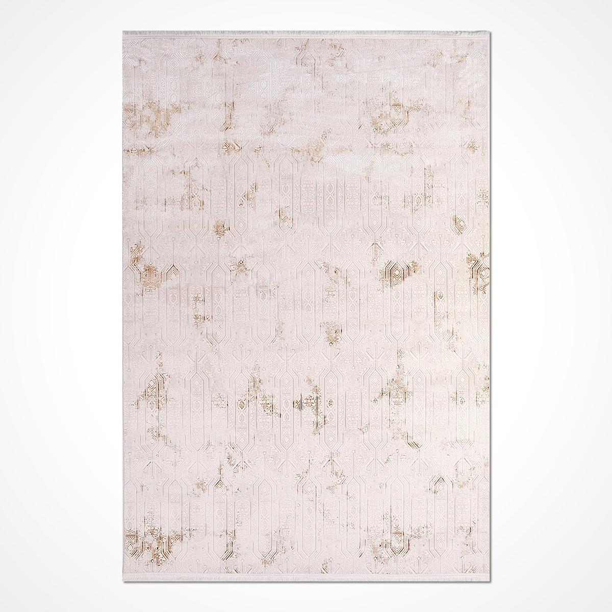 Dekozer Çok Renkli 6 mm Polyester Leke Tutmaz Yıkanabilir İnce Pamuk Taban Dikdörtgen Makine Dokuma Salon Halısı 80x300 cm