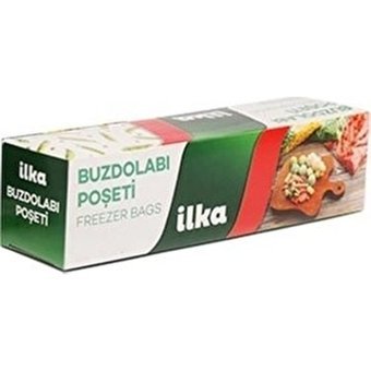 İlka Orta 24x38 cm Buz Dolabı Poşeti Adet