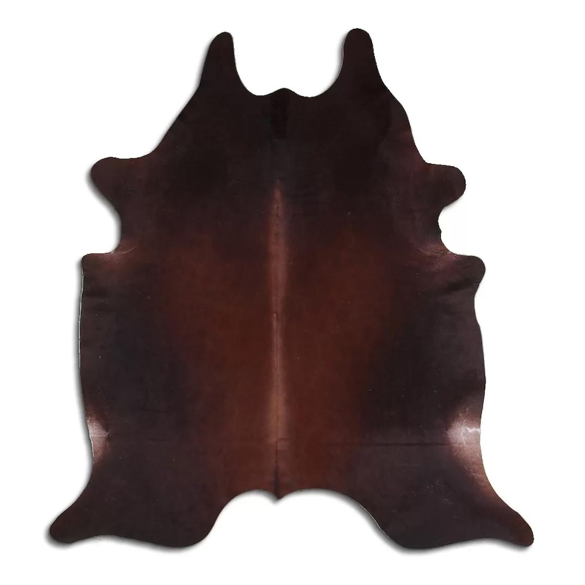 Fiesta Leather Art 60171 Çok Renkli 51 mm Deri Toz Tutmaz Yıkanabilir İnce Kaymaz Deri Taban Oval Makine Dokuma Salon Halısı 120x160 cm