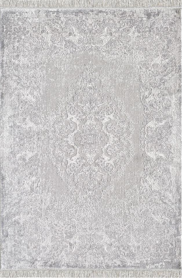 Pierre Cardin Voila ZQ01C Çok Renkli 6 mm Viskon Yumuşak Yıkanabilir İnce Kaymaz Dikdörtgen Makine Dokuma Salon Halısı 160x230 cm
