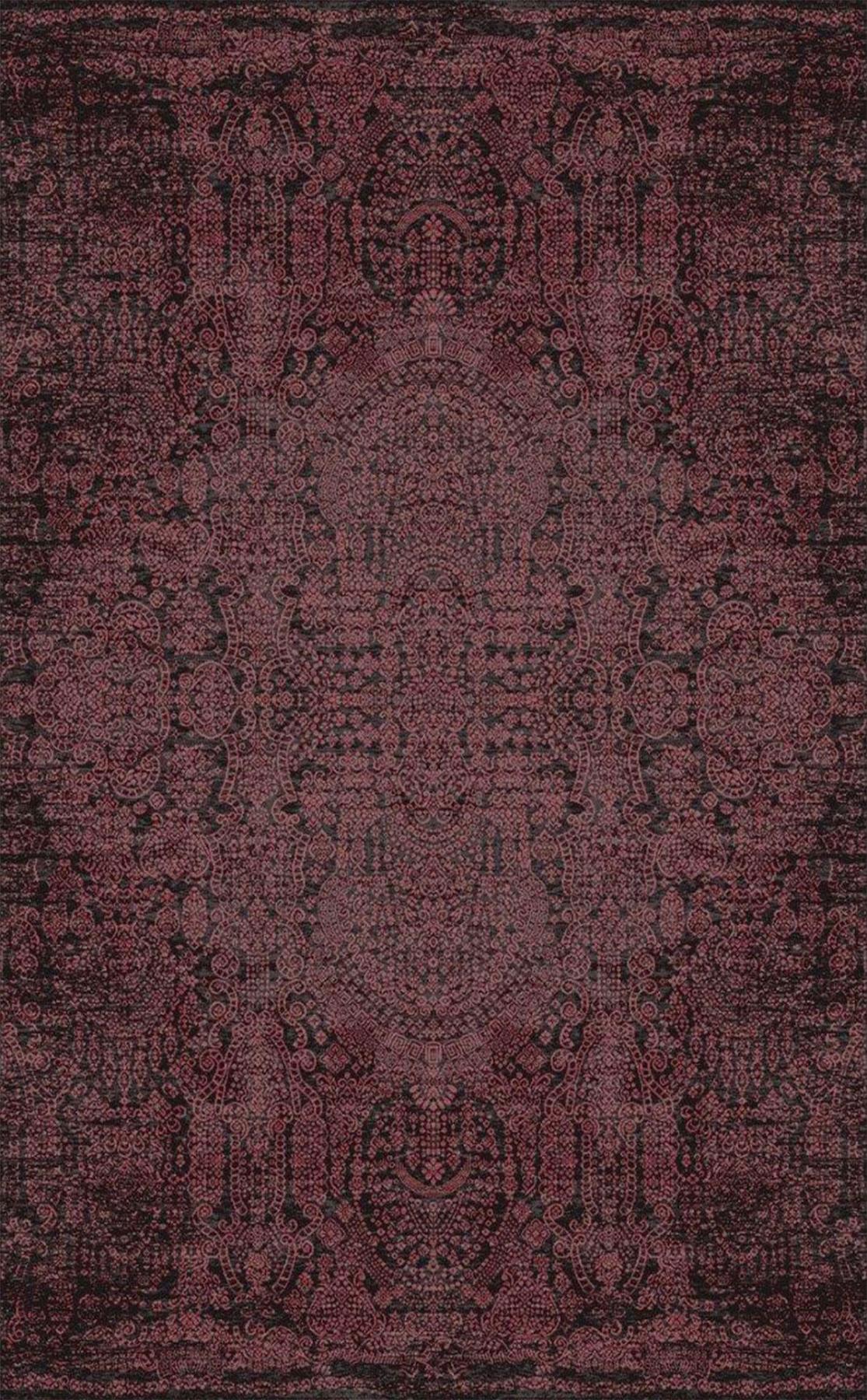Eko Halı Cordoba DB04 Antrasit 10 mm Akrilik Silinebilir Yıkanabilir Orta Kaymaz Dikdörtgen Makine Dokuma Salon Halısı 200x290 cm