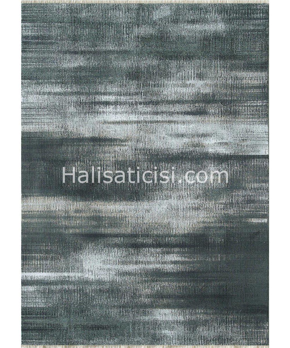Gümüşsuyu Ecocycle 11452 Krem 8 mm Polyester Toz Tutmaz Yıkanabilir İnce Kaymaz Dikdörtgen Makine Dokuma Salon Halısı 80x200 cm