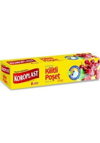 Koroplast Kilitli Buz Dolabı Poşeti 3x10 Adet