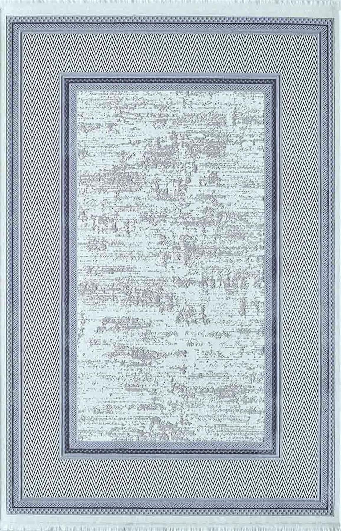 Artemis Halı Murano 9165B Gri 11 mm Akrilik Yıkanabilir İnce Kaymaz Jüt Taban Dikdörtgen Makine Dokuma Salon Halısı 200x290 cm