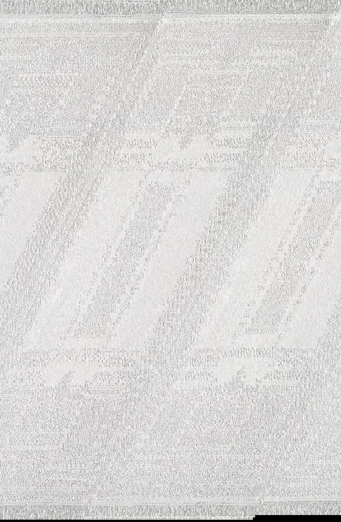 Pierre Cardin Voila ZQ02A Krem 0.8 mm Akrilik Yumuşak Yıkanabilir İnce Kaymaz Dikdörtgen Makine Dokuma Salon Halısı 120x160 cm