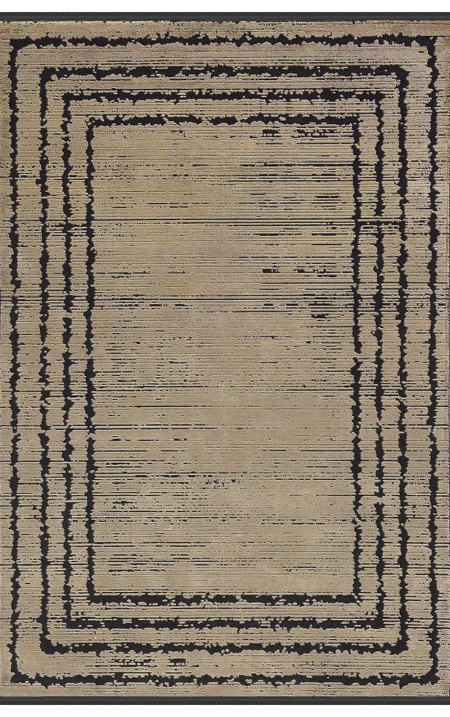 Padişah Viva Krem 7 mm Akrilik Toz Tutmaz Yıkanabilir İnce Kaymaz Dikdörtgen Makine Dokuma Salon Halısı 80x300 cm