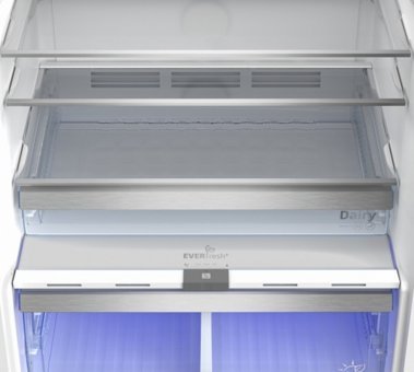 Beko 983630 EB Çift Kapılı Statik D Enerji Sınıfı 630 lt Inox Üstten Donduruculu Solo Kombi Tipi Buzdolabı