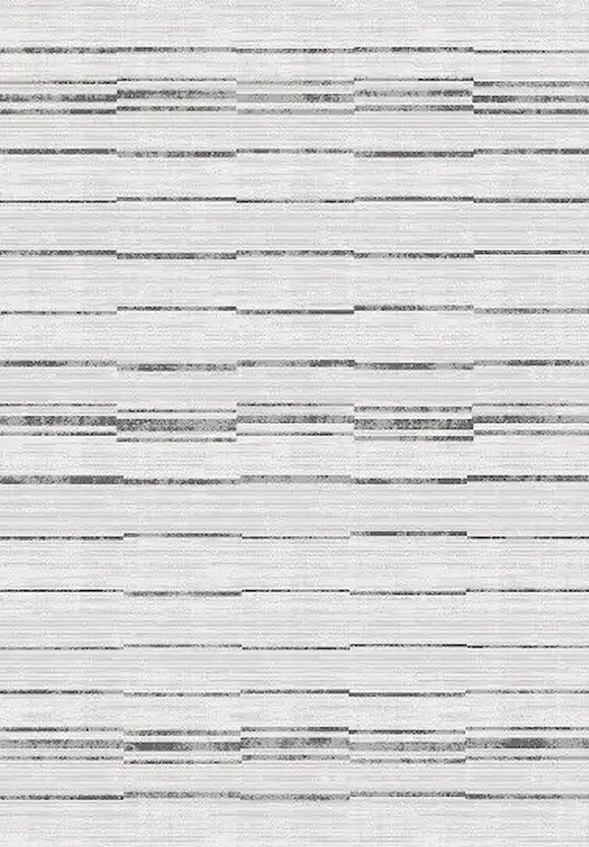 Kreasyon Halı A0236 Krem 9 mm Akrilik Yıkanabilir Kalın Pamuk Taban Dikdörtgen Makine Dokuma Salon Halısı 160x230 cm