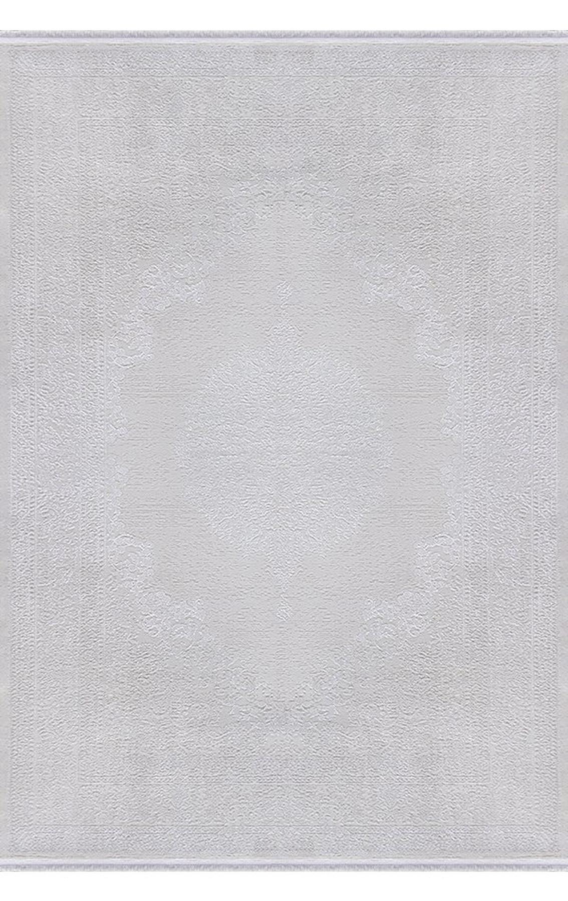 Merinos Therapy 65287 Krem 12 mm Viskon Yumuşak Yıkanabilir kalın Kaymaz Dikdörtgen Makine Dokuma Salon Halısı 100x150 cm