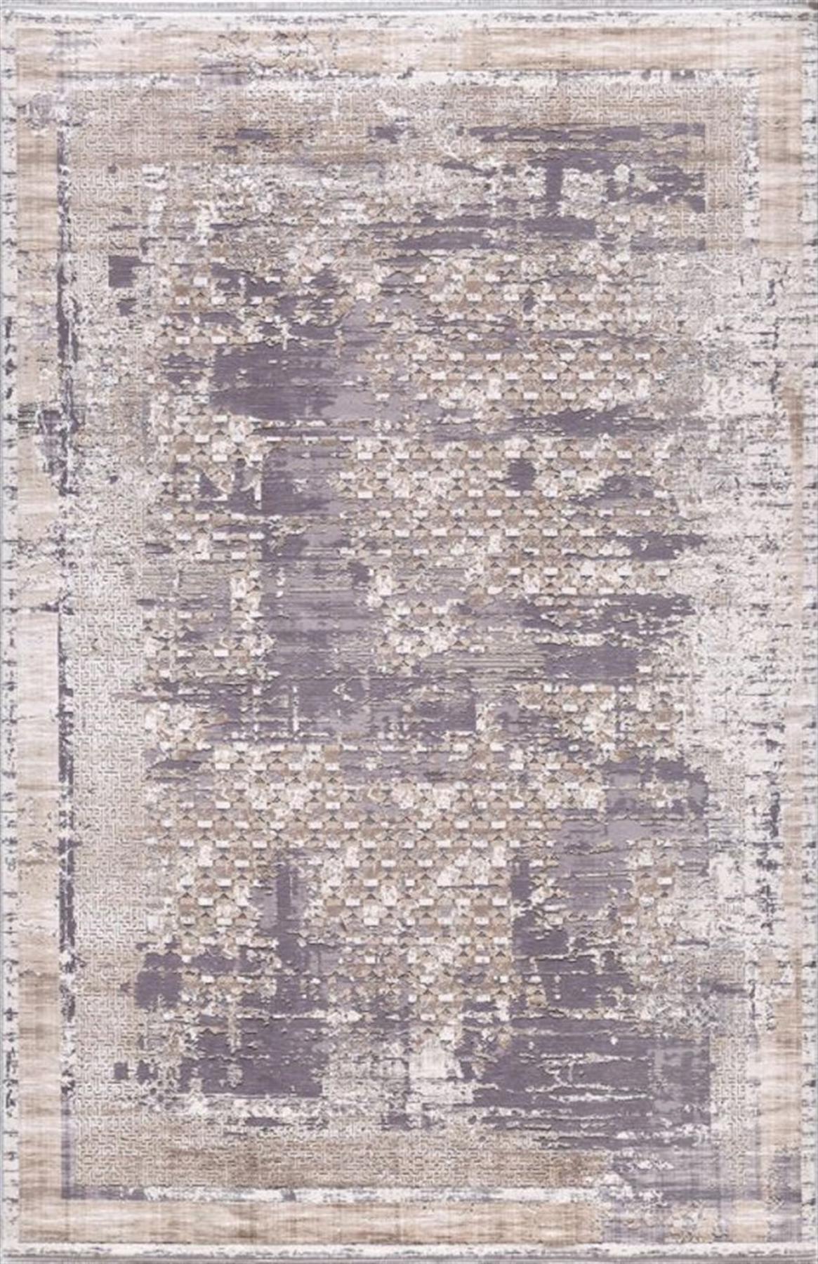 Artemis Halı Couture 0875A Altın-Bej 7 mm Akrilik Yıkanabilir İnce Kaymaz Jüt Taban Dikdörtgen Makine Dokuma Salon Halısı 180x280 cm