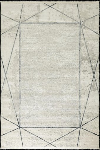 Tuğra Halı Mabeyn 12903 Mavi 10 mm Polyester Silinebilir Yıkanabilir Orta Dikdörtgen Makine Dokuma Salon Halısı 180x180 cm
