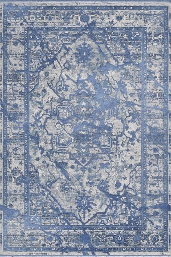 Royal Halı Da Vinci DJ01N Çok Renkli 6 mm Polyester Antibakteriyel Yıkanabilir Kalın Kaymaz Lateks Taban Dikdörtgen Makine Dokuma Salon Halısı 200x300 cm