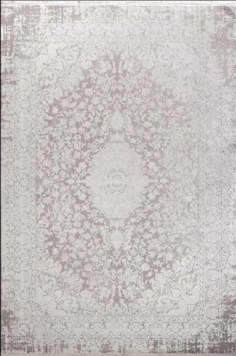 Flora Halı Magnum 7063B Krem 6 mm Akrilik-Viskon Silinebilir Yıkanabilir İnce Dikdörtgen Makine Dokuma Salon Halısı 200x290 cm