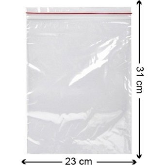 Zadipack Orta Kilitli Buz Dolabı Poşeti 300 Adet