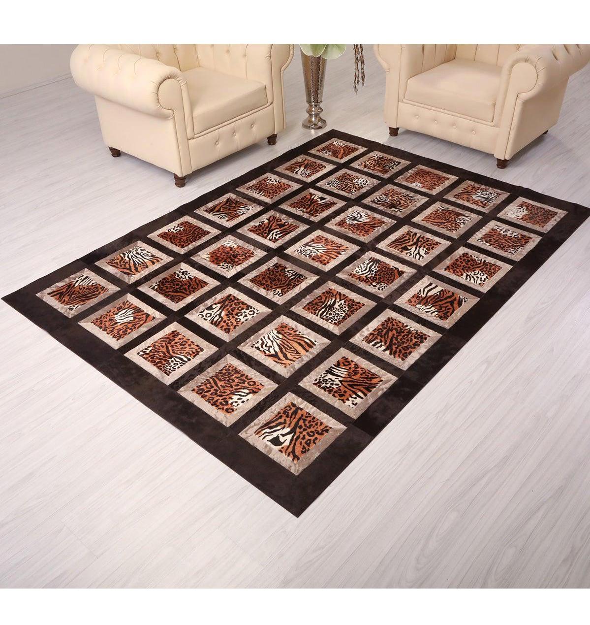 Leatinn Krem Deri Yıkanabilir Kaymaz Taban Dikdörtgen Makine Dokuma Halı 100x400 cm