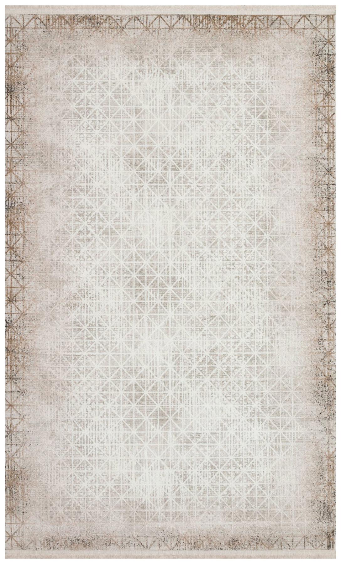 Apex Solid 8321 Çok Renkli Pamuk Yıkanabilir İnce Kaymaz Jüt Taban Dikdörtgen Makine Dokuma Salon Halısı 100x300 cm