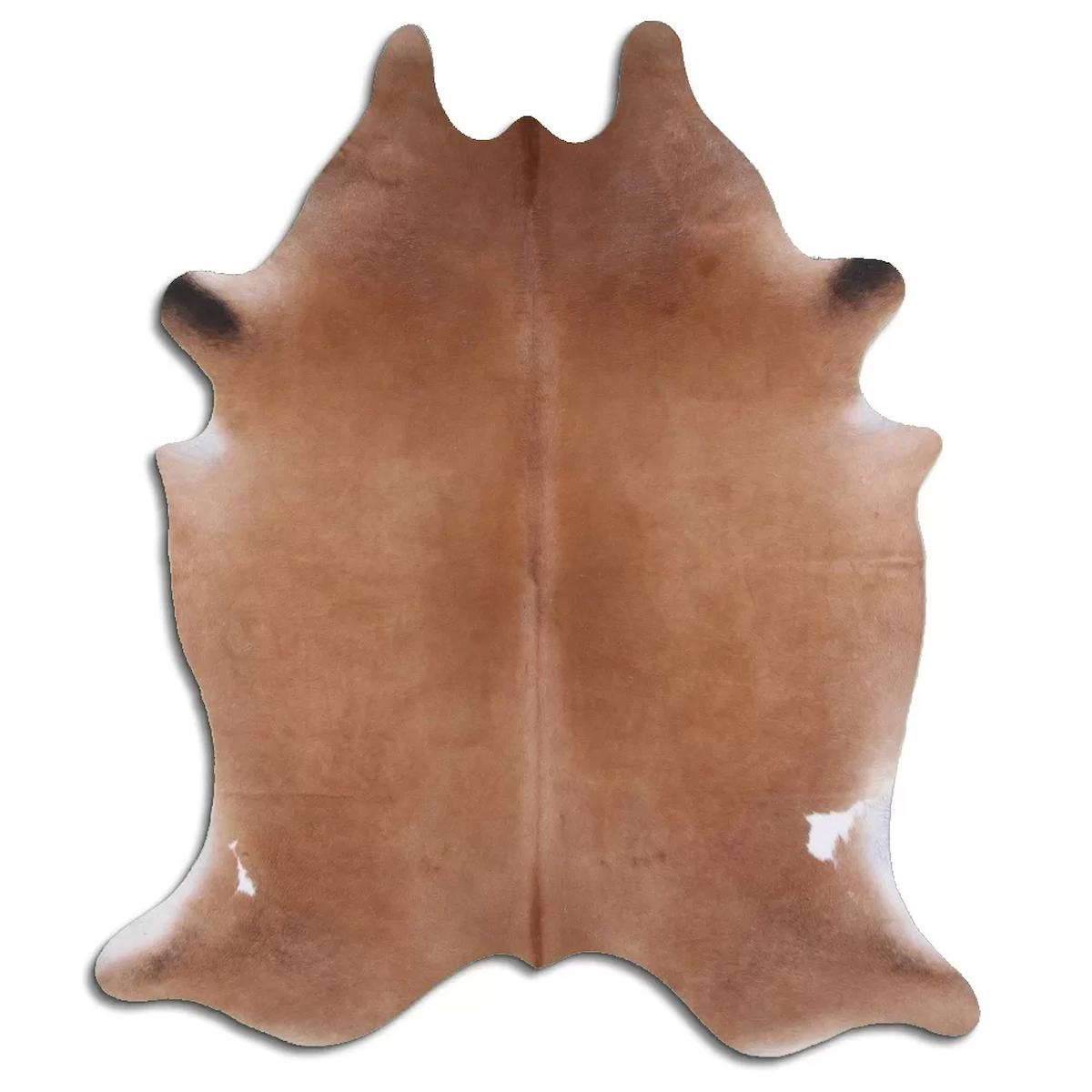 Fiesta Leather Art 63514 Çok Renkli 51 mm Deri Toz Tutmaz Yıkanabilir İnce Kaymaz Deri Taban Oval Makine Dokuma Salon Halısı 140x200 cm