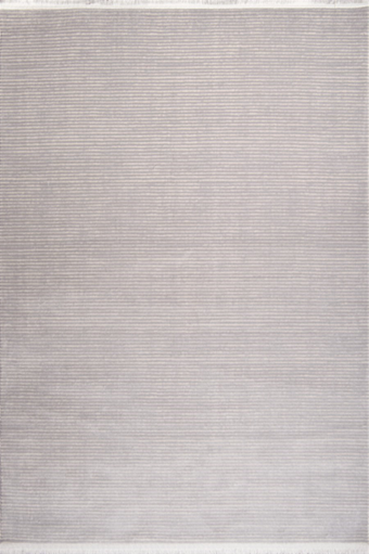Kreasyon Halı Moliendo 9908 Gri Yıkanabilir Kalın Pamuk Taban Dikdörtgen Makine Dokuma Salon Halısı 120x180 cm
