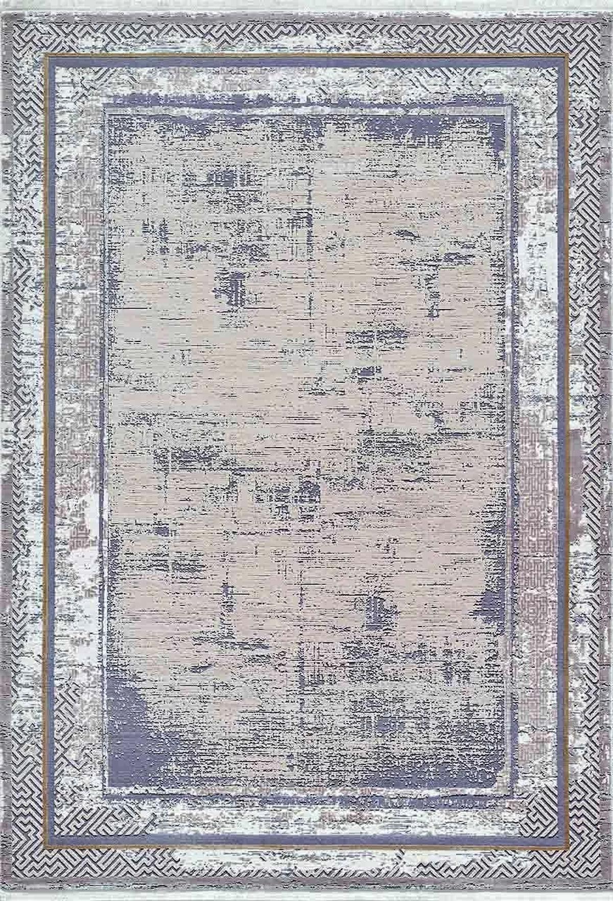 Artemis Halı Couture 00867B Çok Renkli 7 mm Akrilik Yıkanabilir İnce Kaymaz Jüt Taban Dikdörtgen Makine Dokuma Salon Halısı 180x280 cm