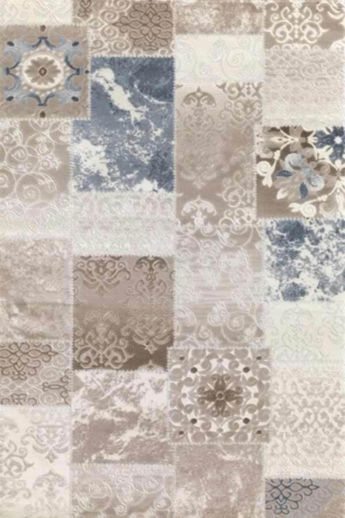 Dinarsu BA001 Gri 11 mm Akrilik Toz Tutmaz Yıkanabilir İnce Kaymaz Dikdörtgen Makine Dokuma Salon Halısı 80x300 cm