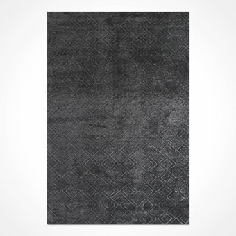 Crea Halı West A0042 Krem 4 mm Polyester Toz Tutmaz Yıkanabilir İnce Pamuk Taban Geometrik Dikdörtgen Makine Dokuma Salon Halısı 80x300 cm