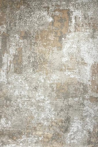 Merinos  Diamond Emerson Gri-Krem 3 mm Akrilik Yıkanabilir İnce Kaymaz Dikdörtgen Makine Dokuma Salon Halısı 80x300 cm