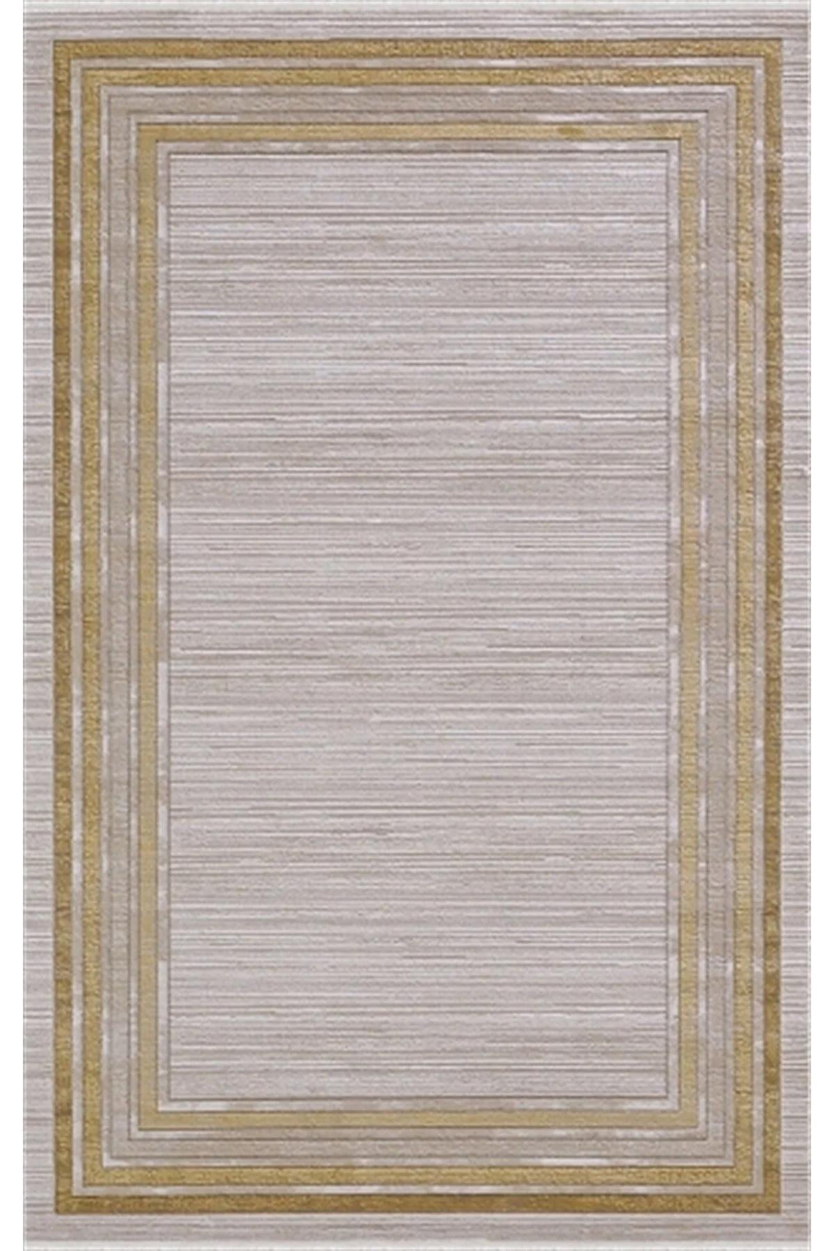 Merinos Diyez 34930 Çok Renkli 11 mm Akrilik Silinebilir Yıkanabilir Orta Kaymaz Dikdörtgen Makine Dokuma Salon Halısı 180x280 cm