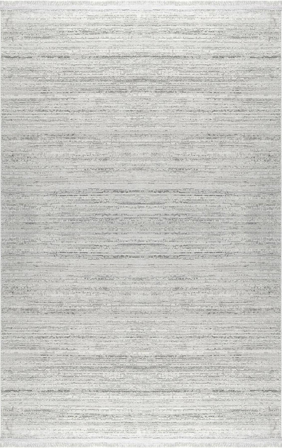 Padişah Aspen 62746 Gri 6 mm Polyester Toz Tutmaz Yıkanabilir İnce Kaymaz Dikdörtgen Makine Dokuma Salon Halısı 300x400 cm