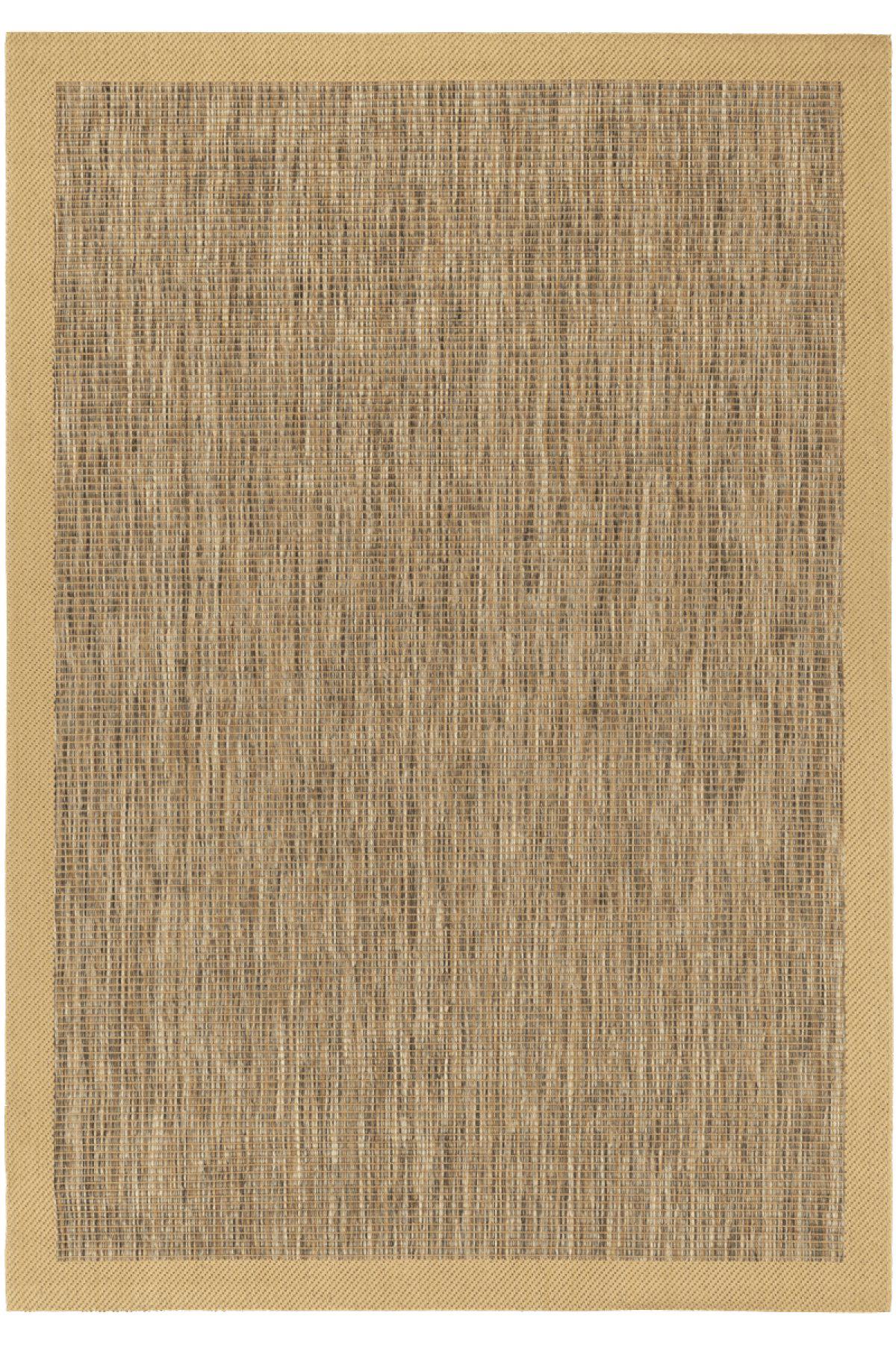 Tuğra Halı Asia AS03 Çok Renkli 4 mm Polyester Hav Tutmaz-Toz Tutmaz Yıkanabilir İnce Kaymaz Dikdörtgen İç ve Dış Mekan Halısı 80x150 cm