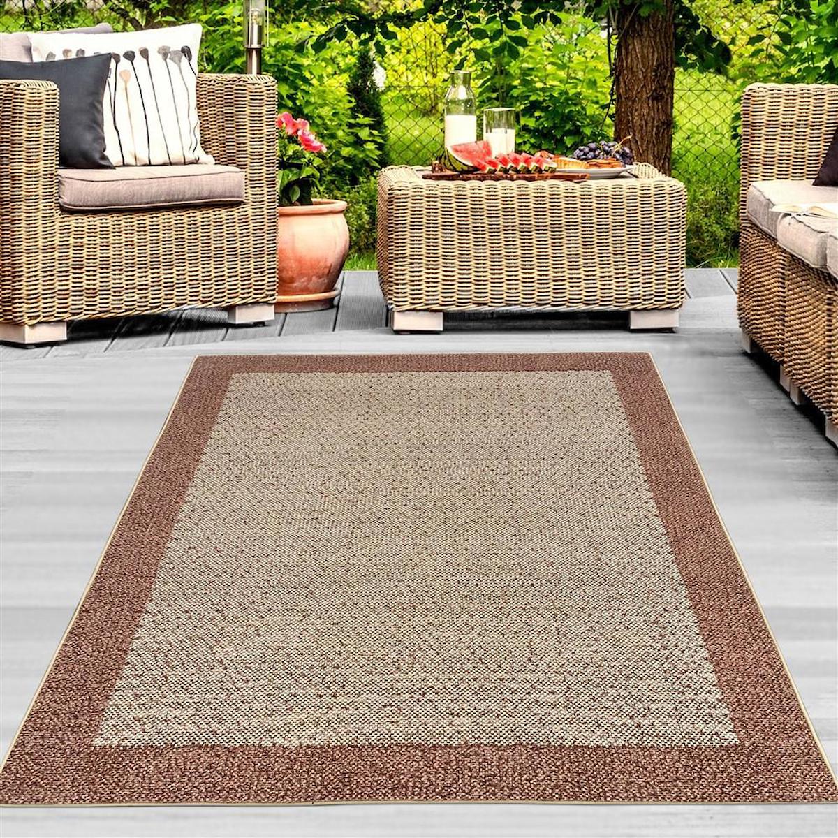 Carpettex Krem 8 mm Antibakteriyel-Antistatik-Toz Tutmaz Yıkanabilir Orta Kaymaz Dikdörtgen Makine Dokuma Ofis-Oturma Odası-Salon-Yatak Odası Halısı 140x200 cm