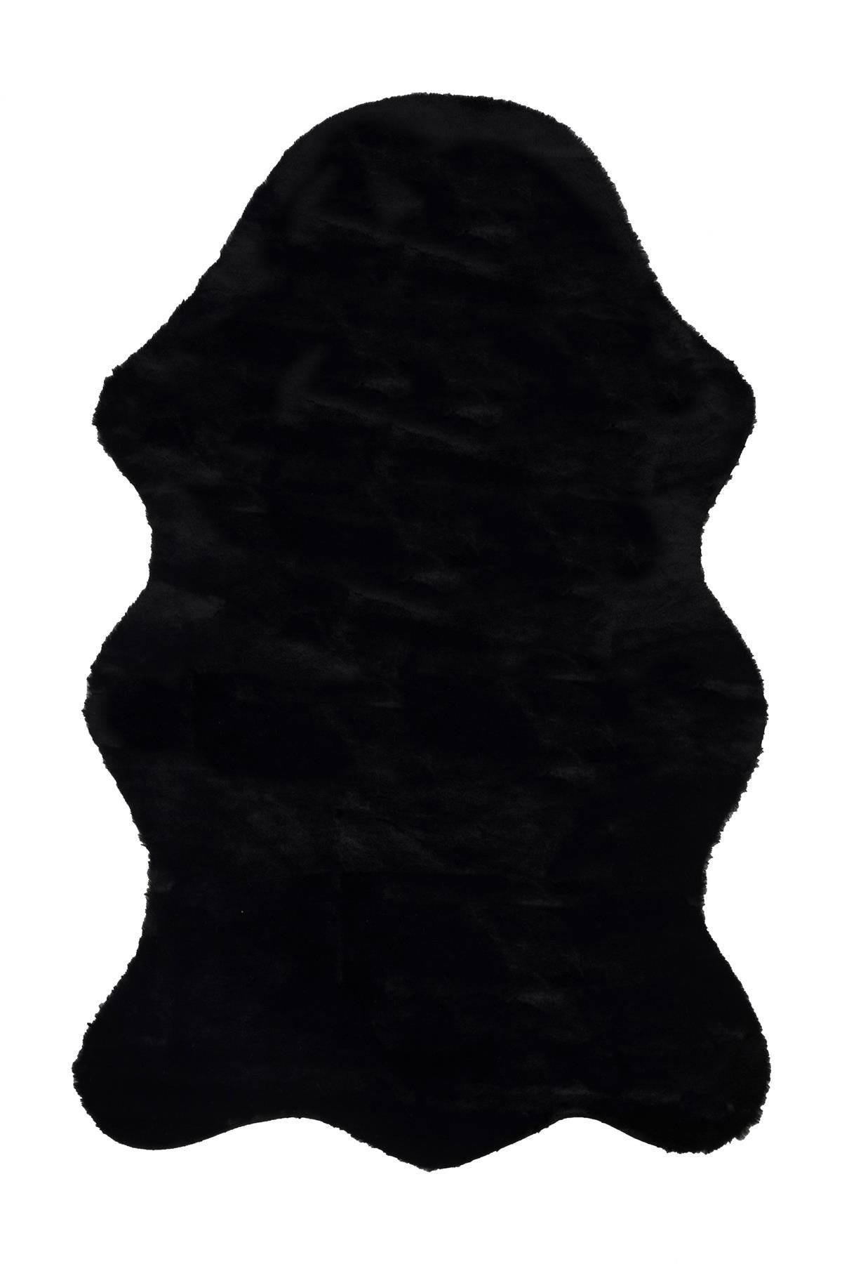 Apex Meloni Siyah Pamuk Yıkanabilir İnce Kaymaz Jüt Taban Makine Dokuma Salon Halısı 160x300 cm