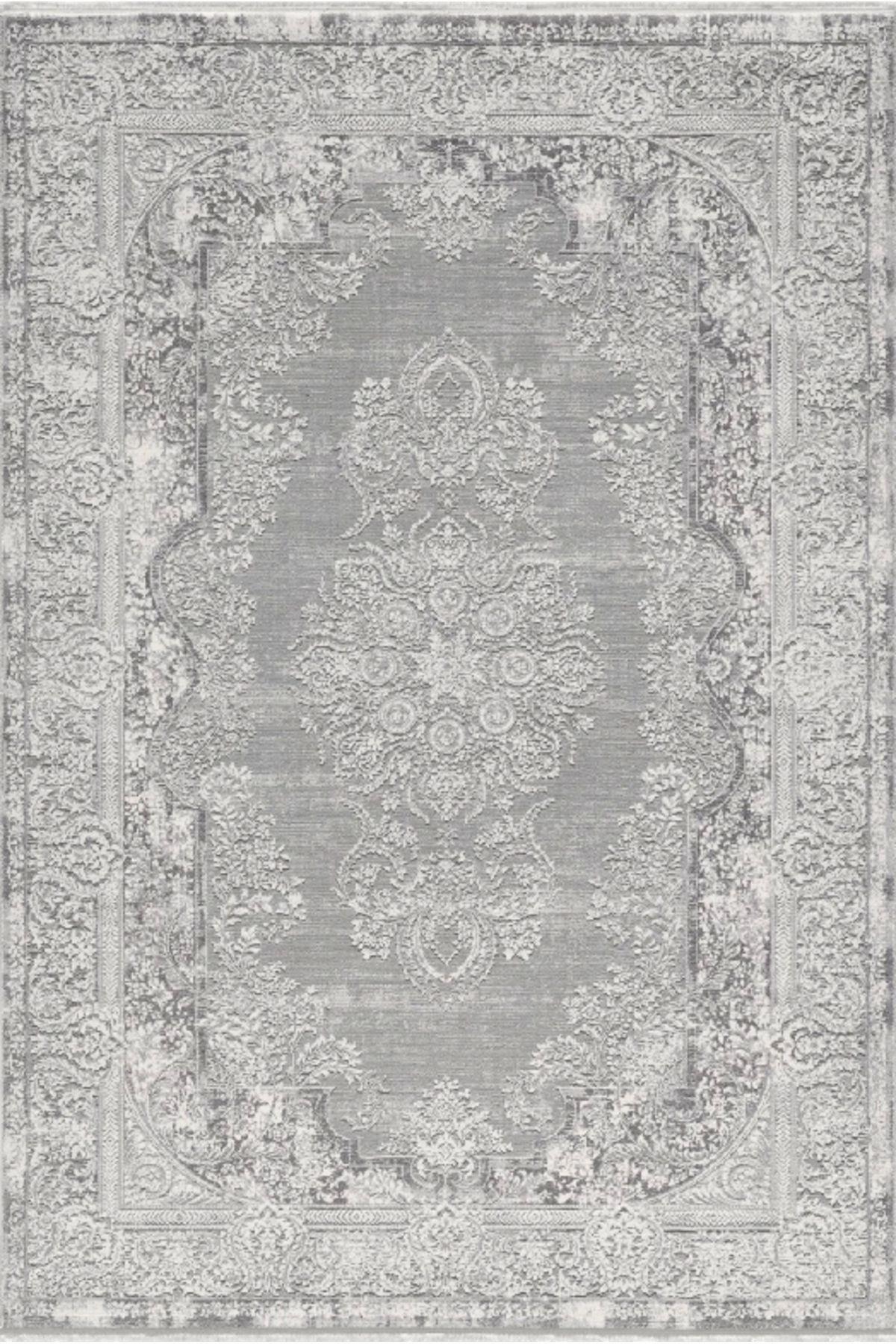 Atlas Halı Times Çok Renkli 9 mm Polyester Yıkanabilir İnce Kaymaz Jüt Taban Dikdörtgen Makine Dokuma Salon Halısı 180x280 cm