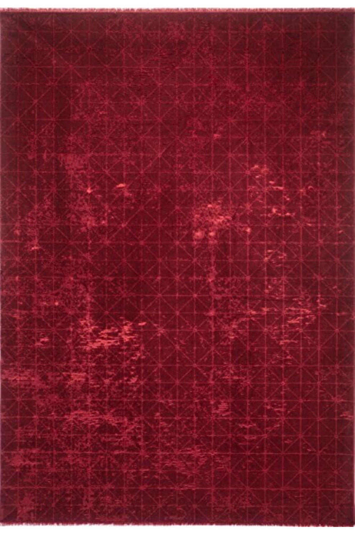 Gümüşsuyu Deco Diamond 11792 Çok Renkli 6 mm Viskon Toz Tutmaz Yıkanabilir İnce Kaymaz Dikdörtgen Makine Dokuma Salon Halısı 200x290 cm