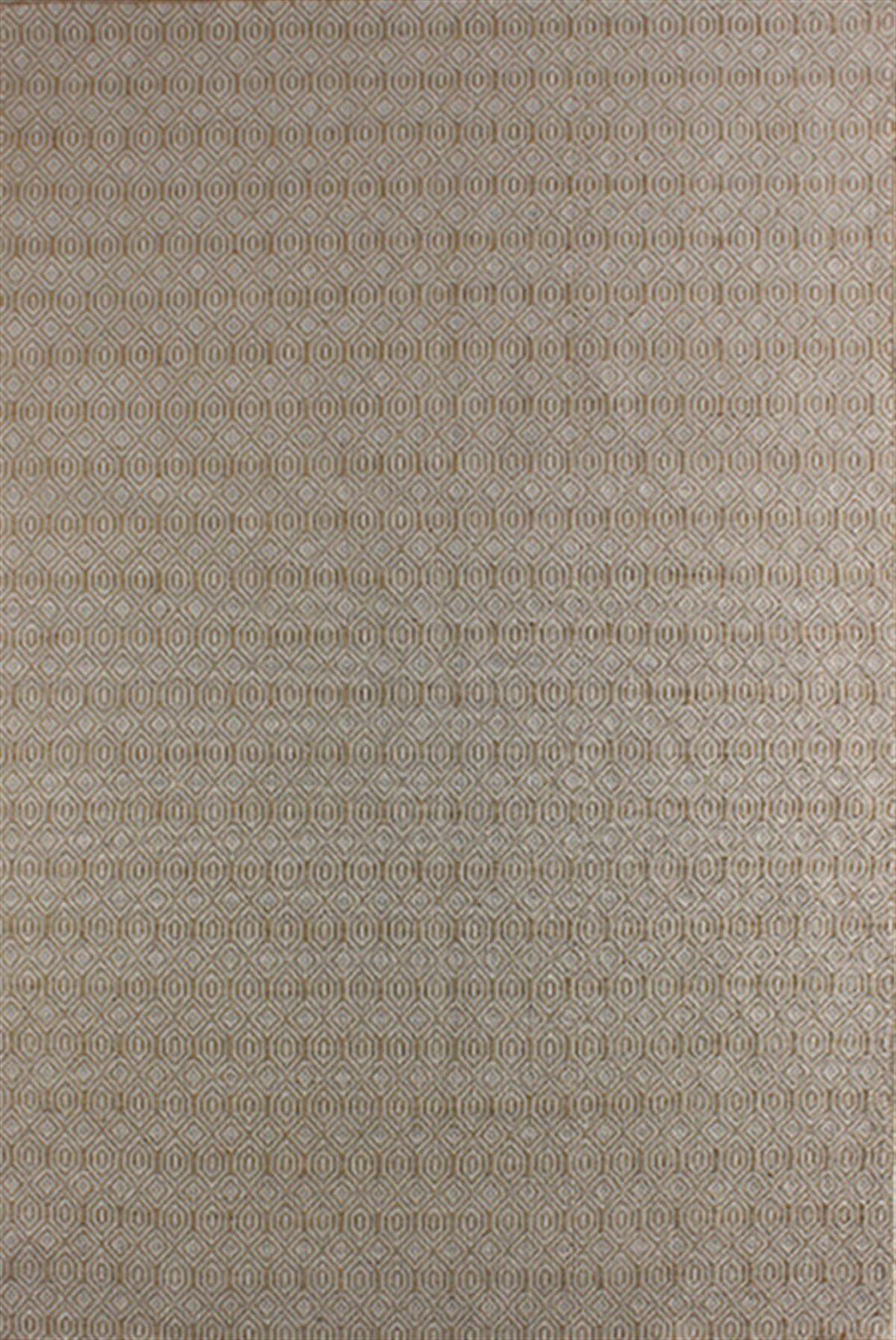 Kreasyon Halı Indian A0027 Bej 4 mm Pamuk Yıkanabilir Kalın Kaymaz Pamuk Taban Dikdörtgen Makine Dokuma Salon Halısı 160x230 cm