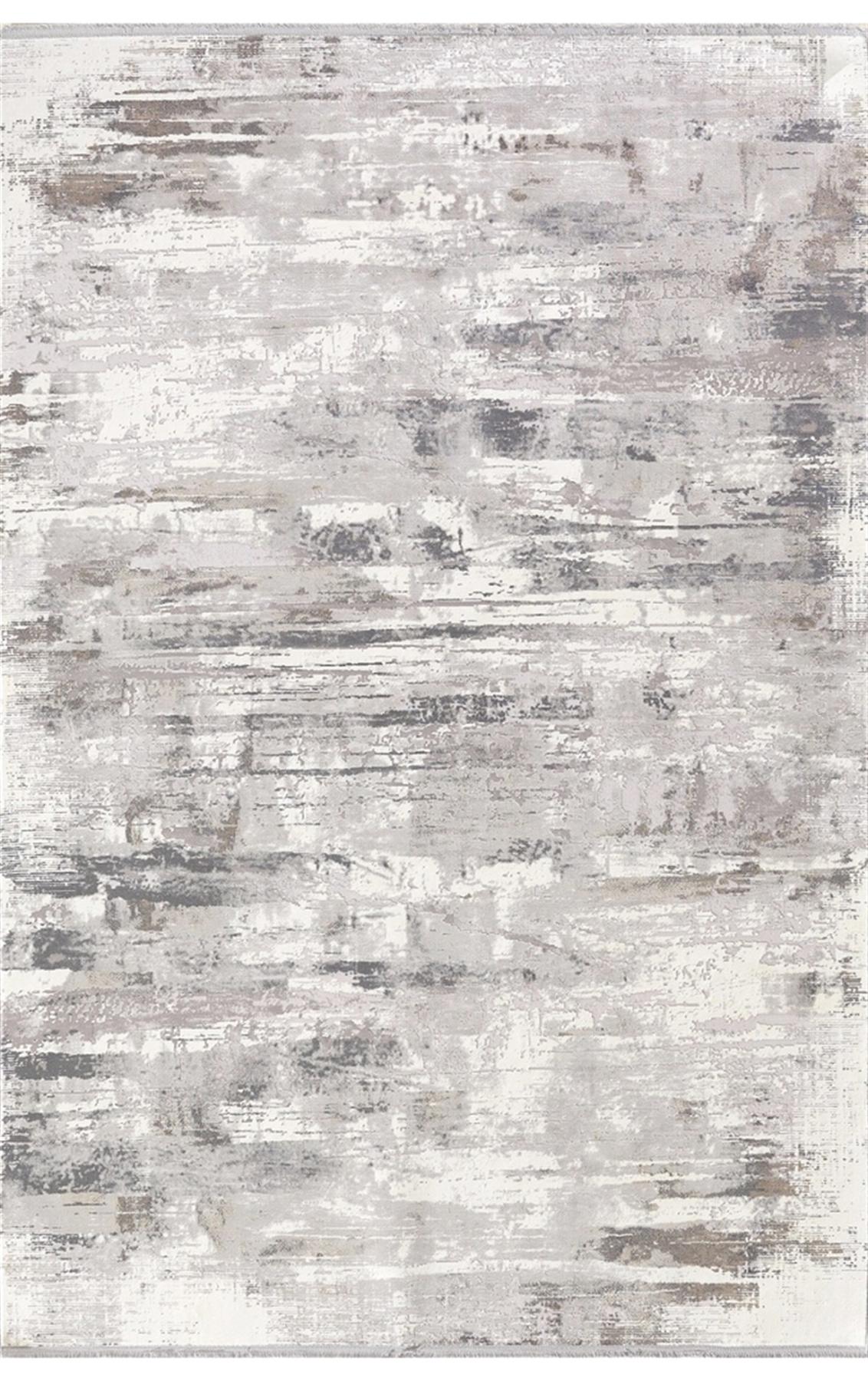 Dinarsu Cobalt 31869 Kahverengi 11 mm Akrilik Silinebilir Yıkanabilir Orta Kaymaz Dikdörtgen Makine Dokuma Salon Halısı 160x233 cm