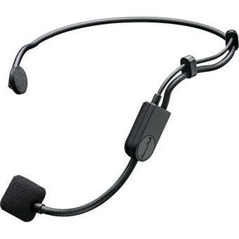 Shure PGA31TQG Condenser 3.5 mm Kablosuz Siyah Yaka Mikrofon
