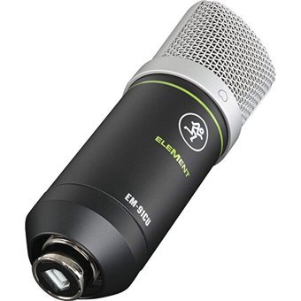 Mackie EM-91CU Condenser Kablolu USB Siyah Masaüstü Mikrofon