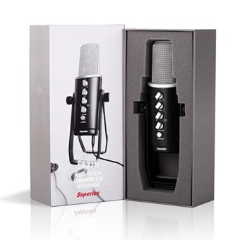 Superlux E431U Kablolu Siyah Masaüstü Mikrofon