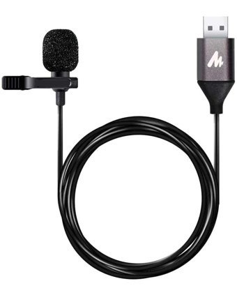 Maono AU-UL10 Kablolu USB Siyah Yaka Mikrofon