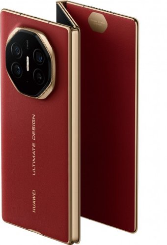 Huawei Mate XT 256 GB Hafıza 16 GB Ram 6.4 inç 50 MP Katlanabilir Çift Hatlı OLED Ekran HarmonyOS Akıllı Cep Telefonu Kırmızı
