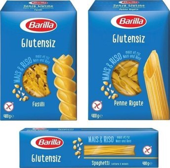 Barilla Glutensiz Makarna 3x400 gr