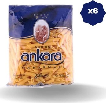 Nuh'un Ankara Kalem Makarna 6x500 gr